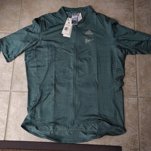 Adidas Parley Short Sleeve Cycling Jerseys – New with Tags – Men’s Medium - Picture 1 of 14